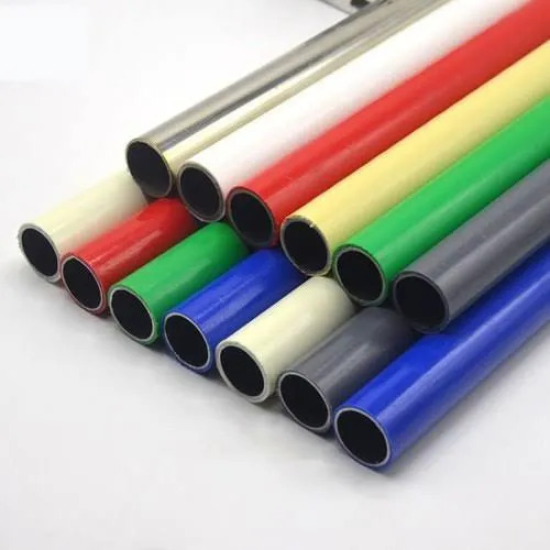 Duplex steel colour coated pipe